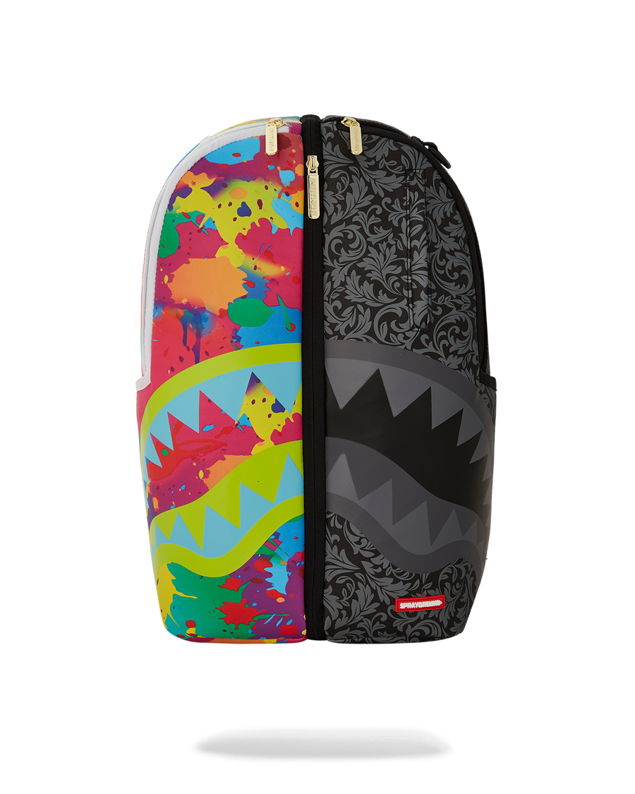 SPRAYGROUND® BACKPACK TWINS CHAOS SPLIT 2 BAGS BACKPACK