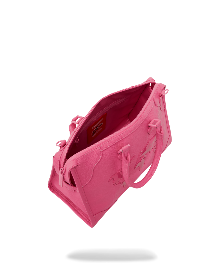 SPRAYGROUND® DUFFLE JAMES GLOBAL PINK PYRAMID DUFFLE