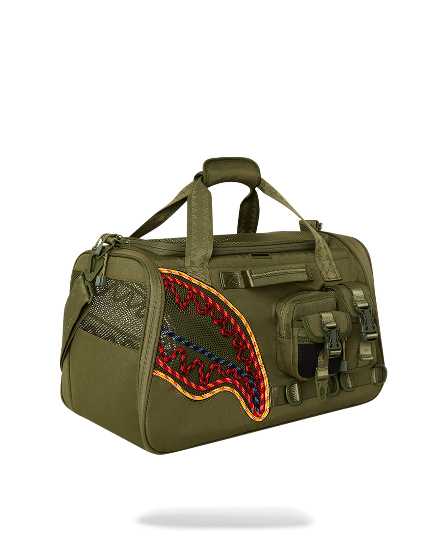 SPRAYGROUND® PET CARRIER CLIMBING CORD SHARK PET CARRIER
