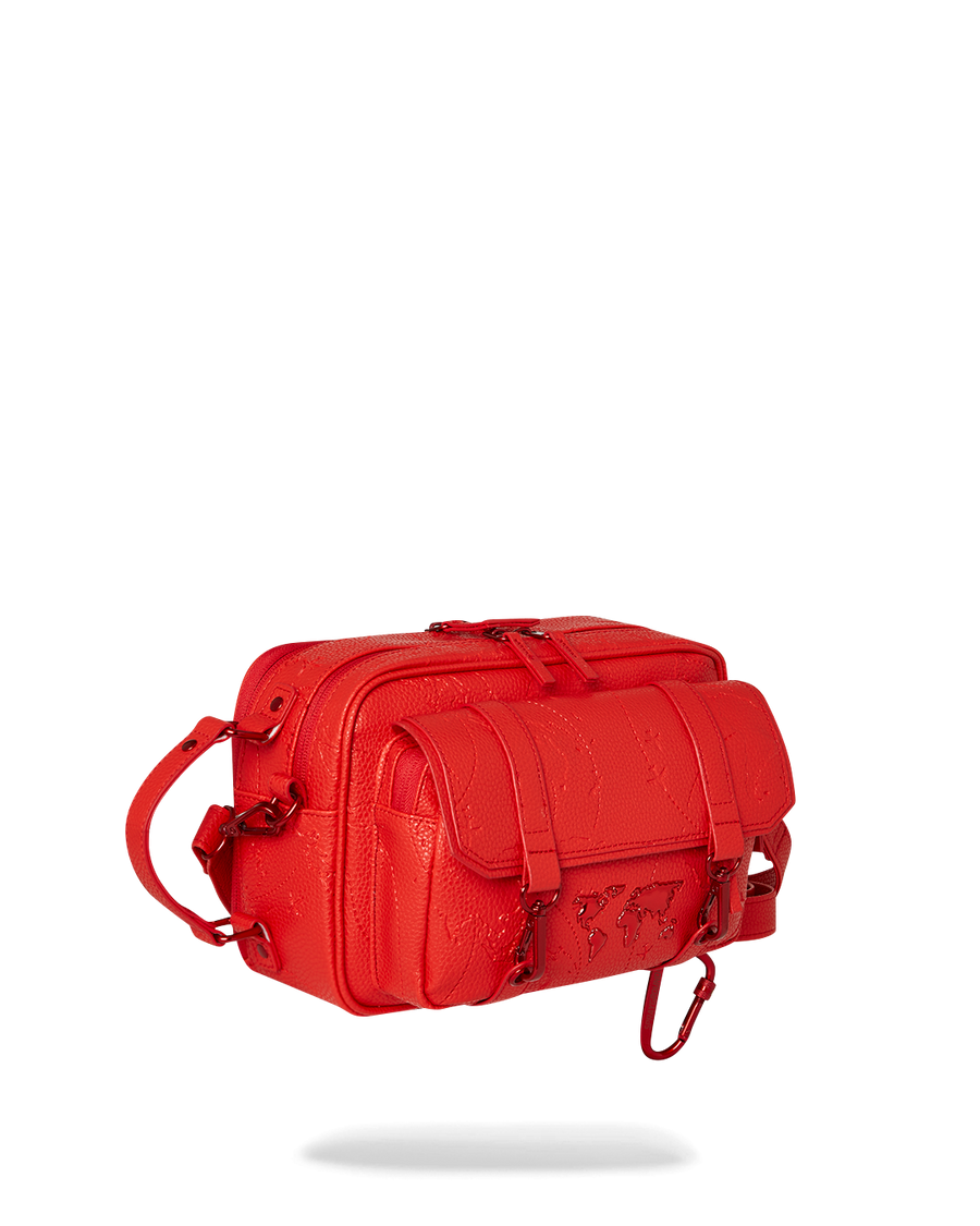 SPRAYGROUND® CROSSBODY JAMES GLOBAL RED CROSSBODY