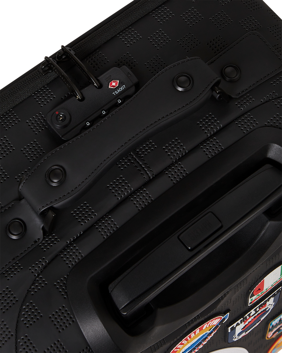 SPRAYGROUND® LUGGAGE GLOBAL MOGUL BILLIONAIRE IMPERIAL CARRY-ON LUGGAGE