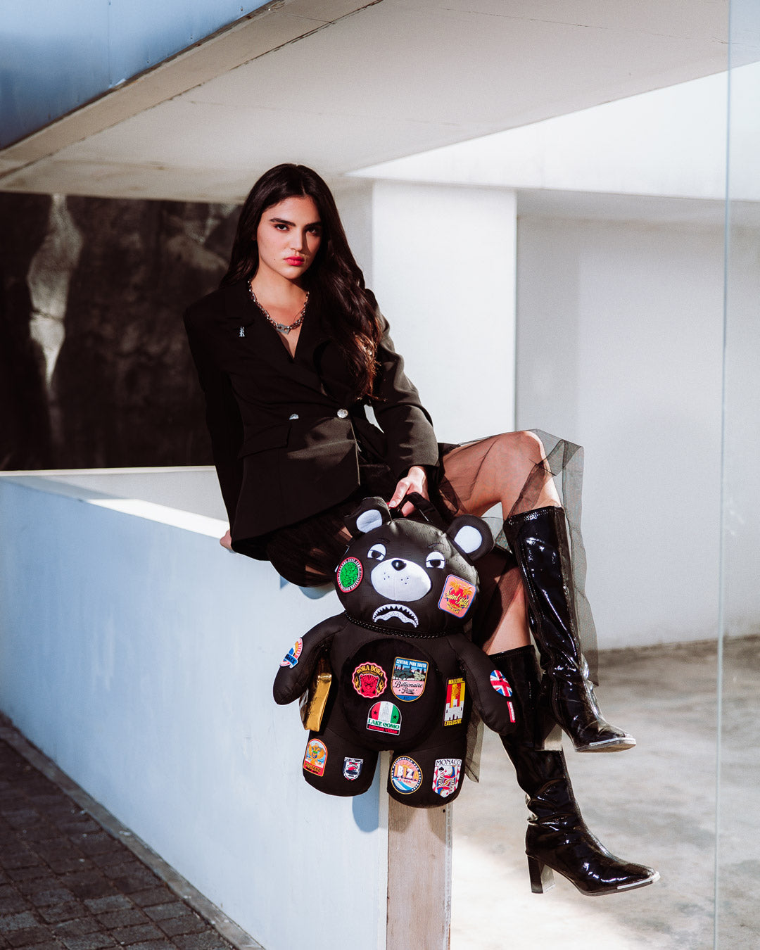 SPRAYGROUND® BACKPACK GLOBAL MOGUL BILLIONAIRE MONEYBEAR BACKPACK