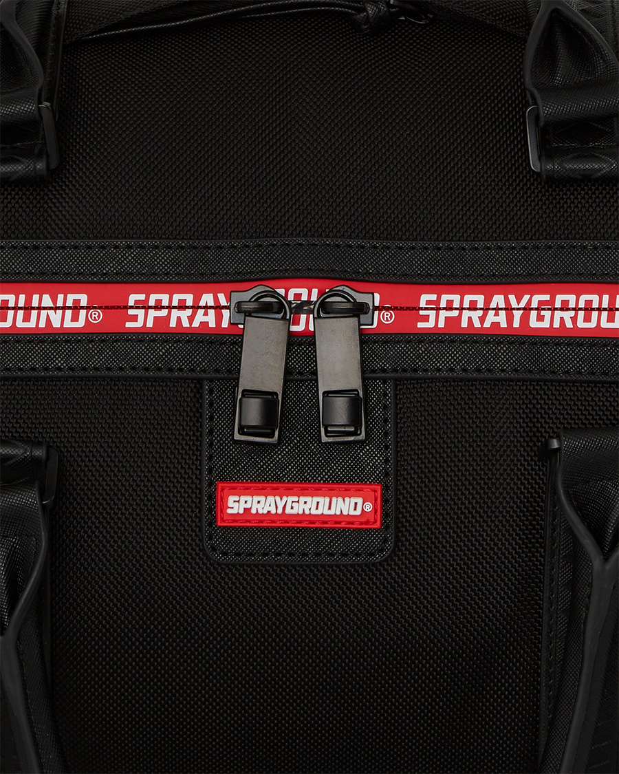 SPRAYGROUND® DUFFLE PRINTED ZIPPER SHARK DUFFLE
