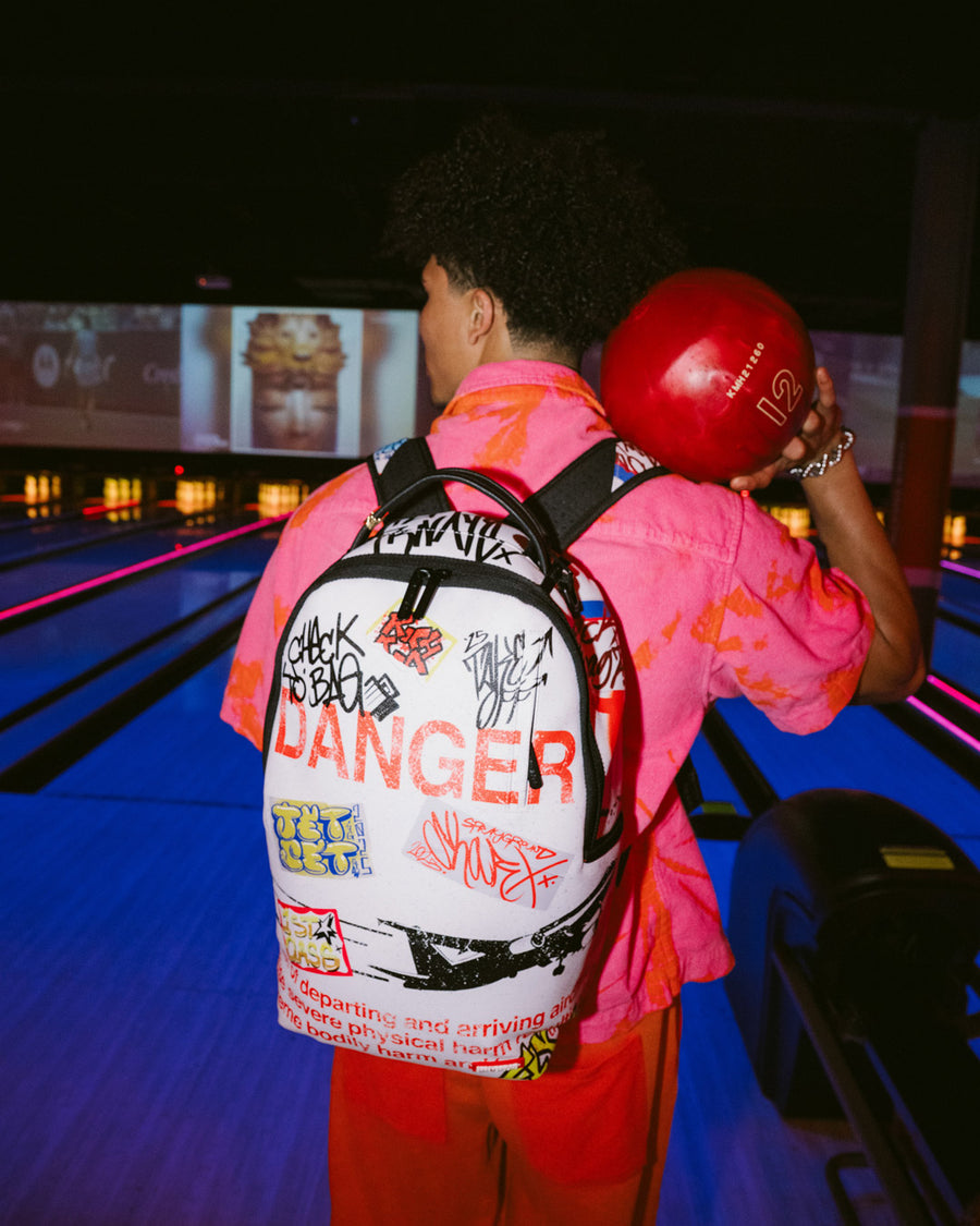 SPRAYGROUND® BACKPACK JETBLAST SIGN ON THE RUNWAY BACKPACK