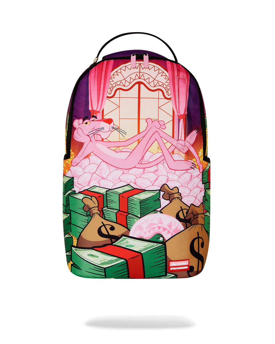 SPRAYGROUND® BACKPACK PINK PANTHER FORTRESS OF MONEY-TUDE BACKPACK