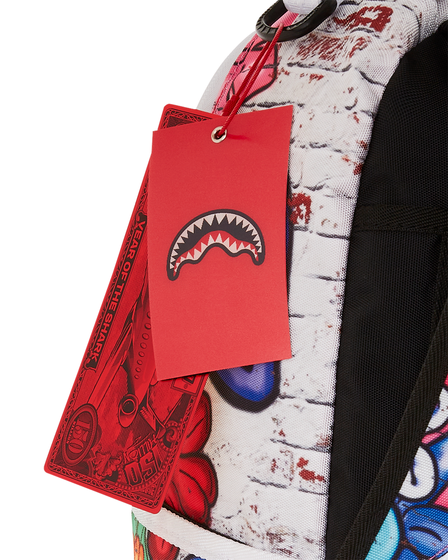 SPRAYGROUND® BACKPACK DRIPPY GRAFFITI FLORAL DLXR BACKPACK