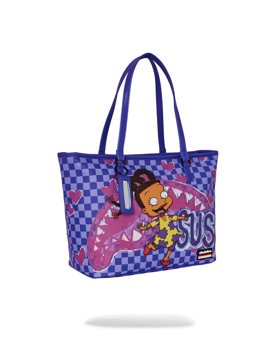 SPRAYGROUND® TOTE RUGRATS SUSIE CRAYON SHARK MESSENGER TOTE