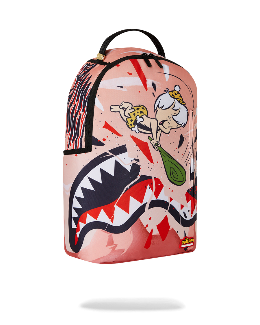 SPRAYGROUND® BACKPACK FLINTSTONES BAMM BAMM DESTROYING SHARK DLXR BACKPACK