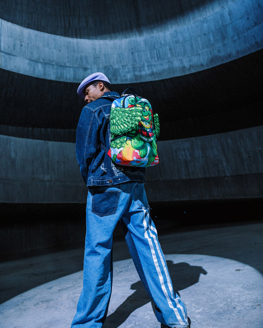 SPRAYGROUND® BACKPACK MONEY BEAR WE BOUT TO TAKE OFF BACKPACK