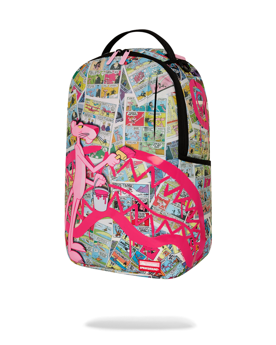 SPRAYGROUND® BACKPACK PINK PANTHER PAINTING SHARKMOUTH DLXR BACKPACK