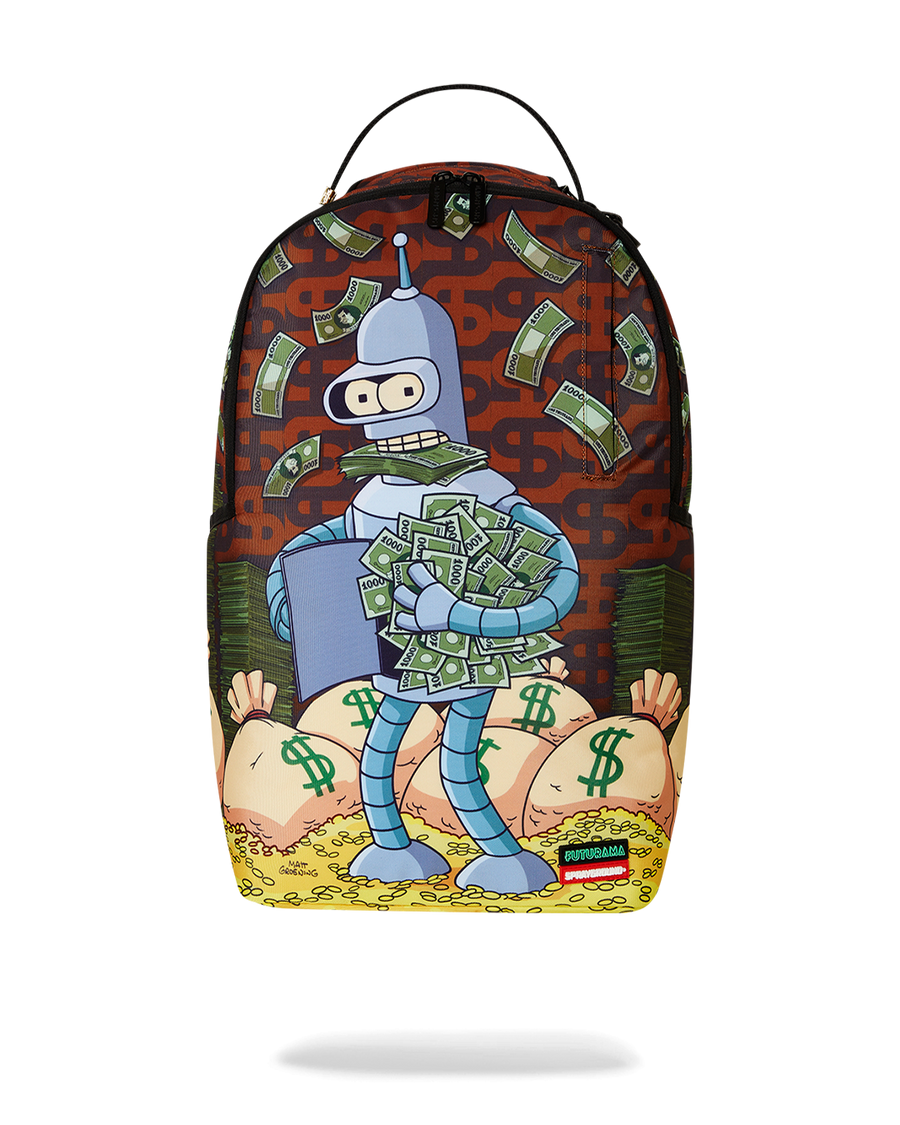 SPRAYGROUND® BACKPACK FUTURAMA CASH-IN BENDER BACKPACK