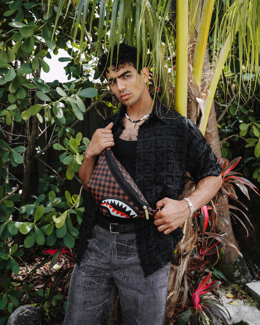SPRAYGROUND® CROSSBODY SAWTOOTH SHARKS IN PARIS SAVVY CROSSBODY