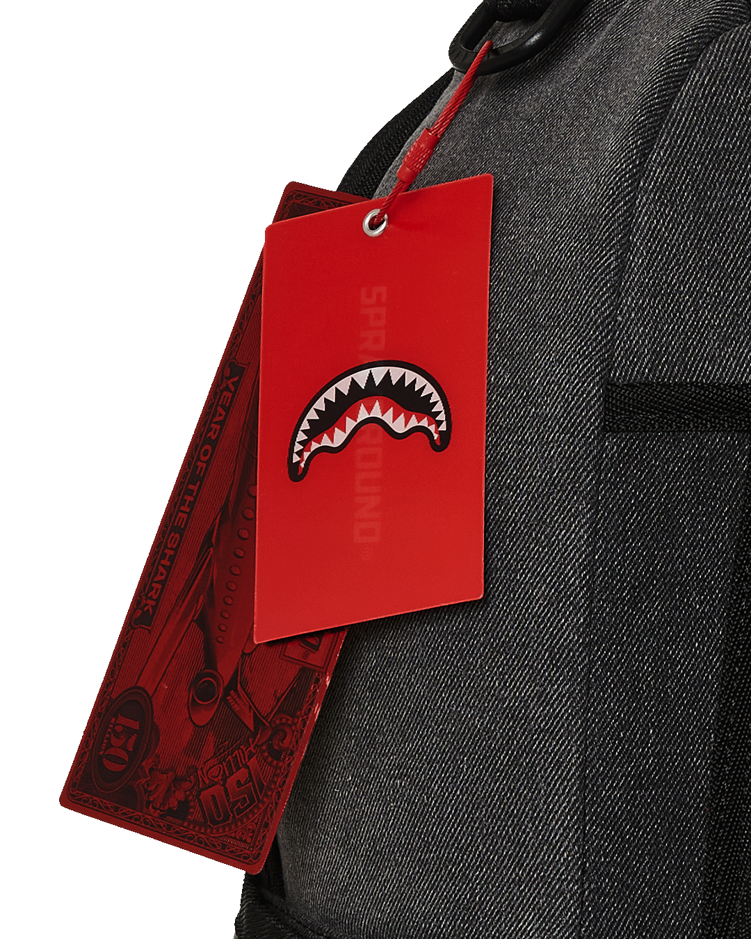 SPRAYGROUND® BACKPACK SHARK CENTRAL DENIM VENOM BACKPACK