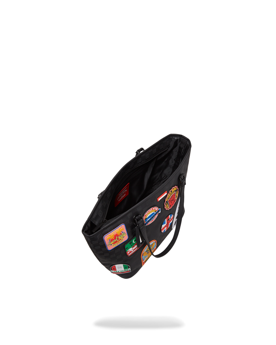 SPRAYGROUND® TOTE GLOBAL MOGUL BILLIONAIRE TOTE