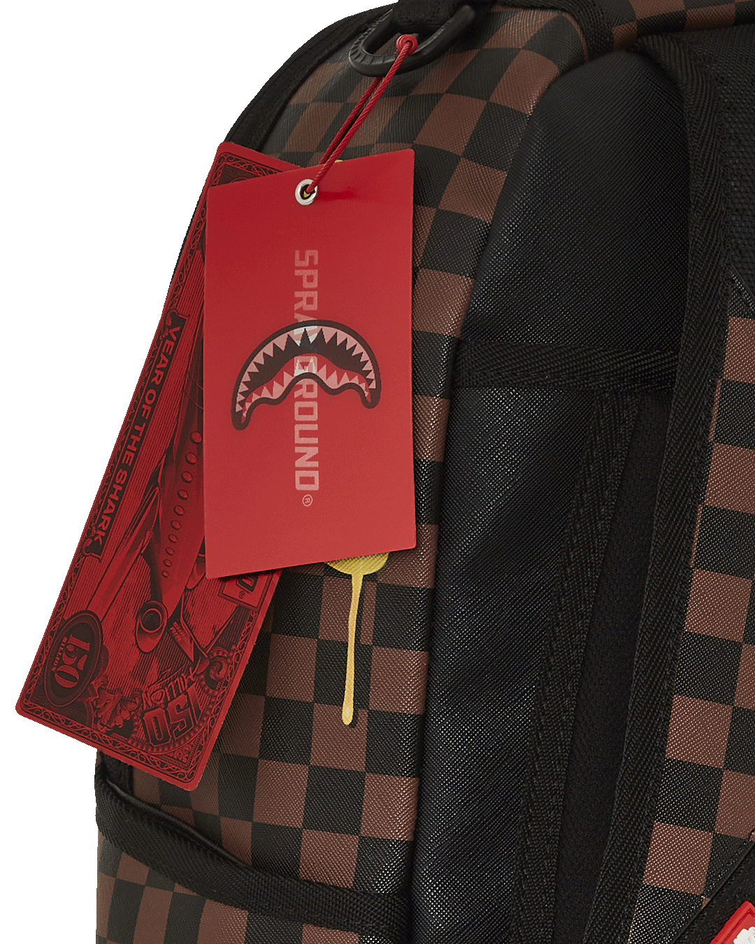 SPRAYGROUND® BACKPACK RICHIE RICH PAINT THE SHARK GOLD BACKPACK
