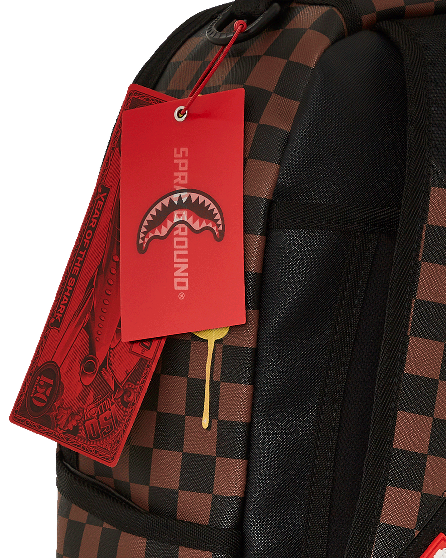 SPRAYGROUND® BACKPACK RICHIE RICH PAINT THE SHARK GOLD BACKPACK