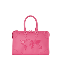 SPRAYGROUND® DUFFLE JAMES GLOBAL PINK PYRAMID DUFFLE
