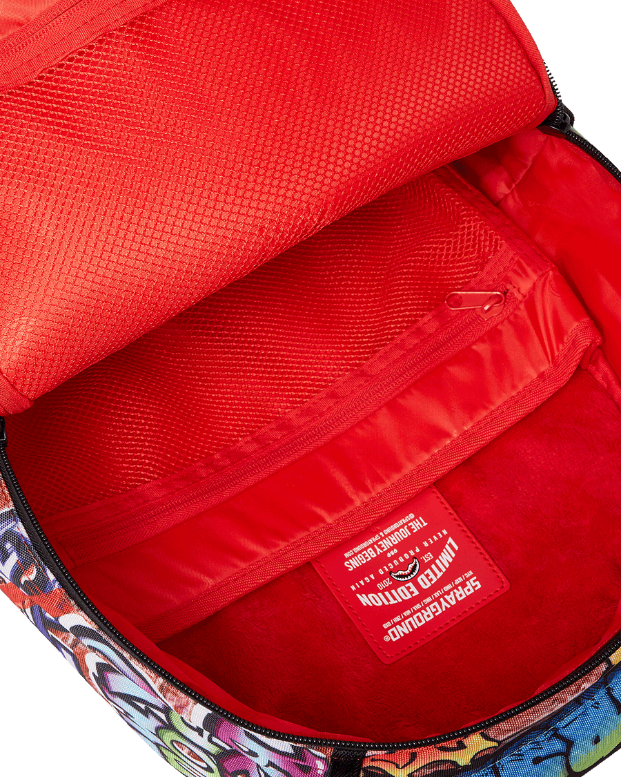 SPRAYGROUND® BACKPACK MONOPOLY GRAFFITI GOLD RUSH DLXR BACKPACK