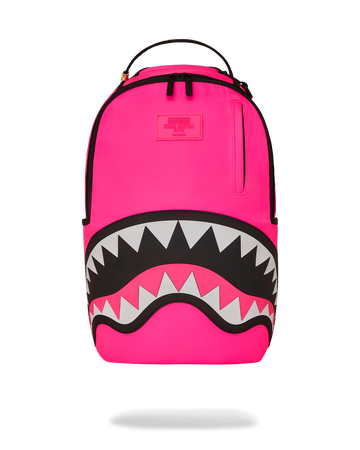 SPRAYGROUND® BACKPACK SHARK CENTRAL NYLON HOT PINK