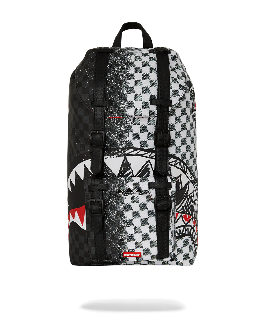 SPRAYGROUND® BACKPACK SCRIBBLE DRIBBLE CHECK HILLS BACKPACK