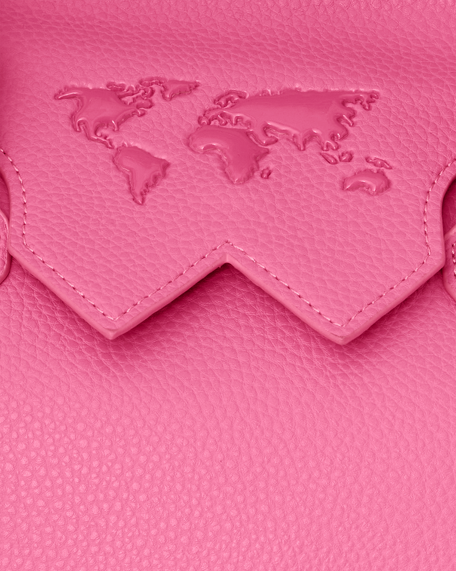 SPRAYGROUND® HANDBAG JAMES GLOBAL PINK SPIRKIN HANDBAG