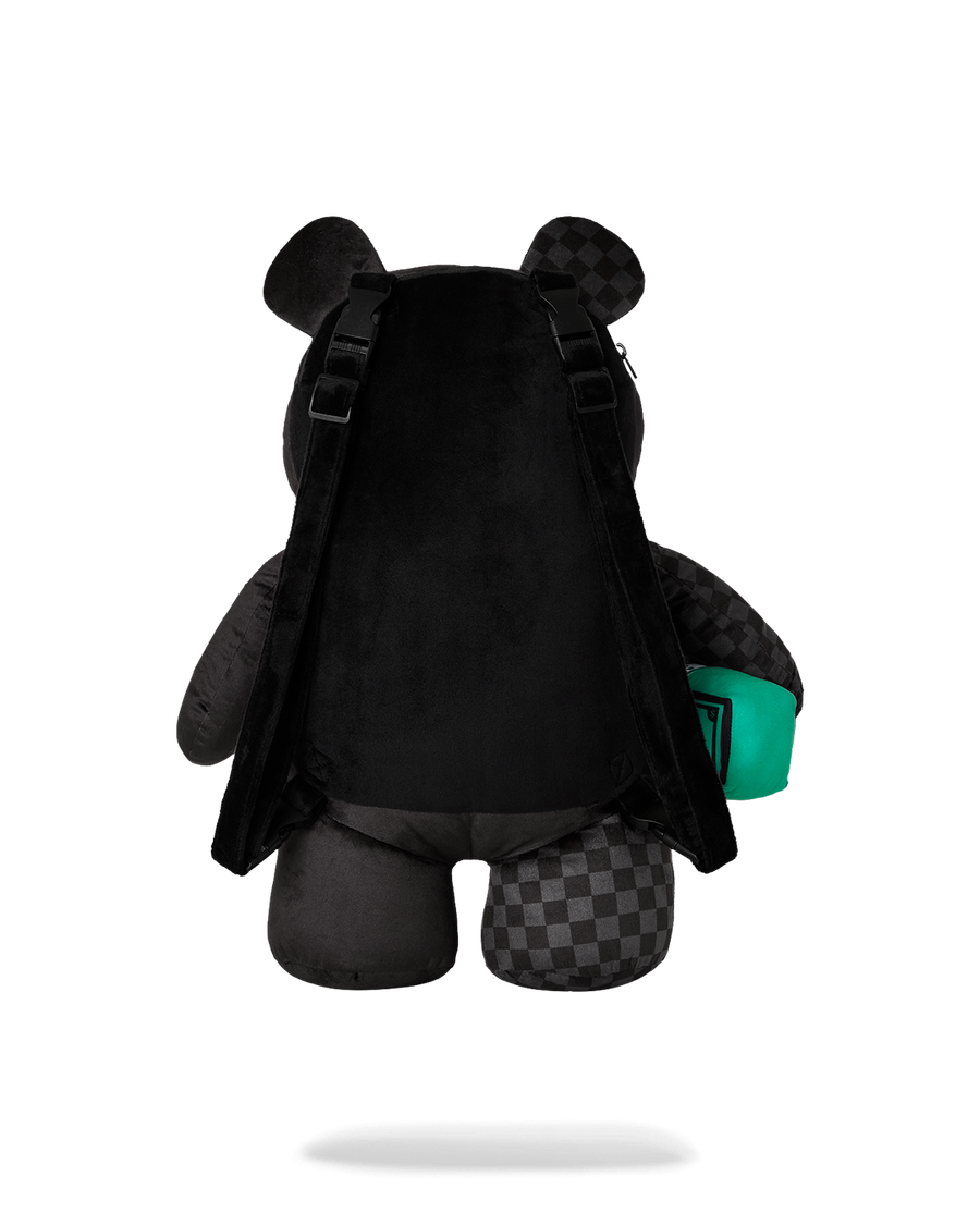 SPRAYGROUND® BACKPACK UNFINISHED SHARK MONEYBEAR TEDDY BEAR BACKPACK