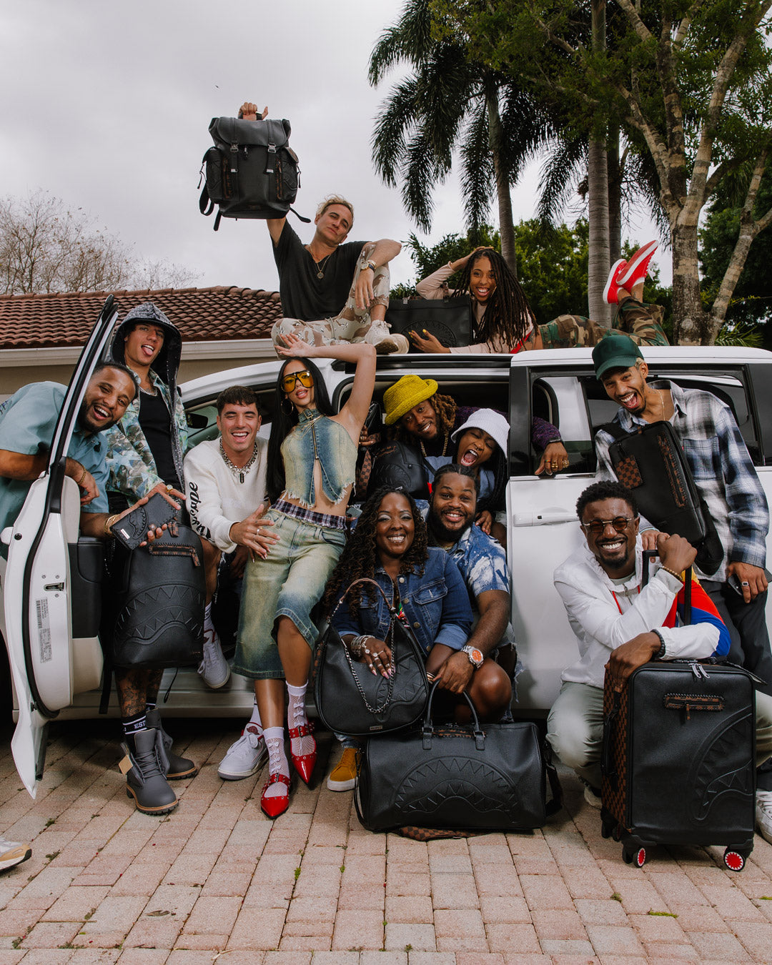 SPRAYGROUND® BACKPACK CHECKPOINT ROYALE MONTE CARLO