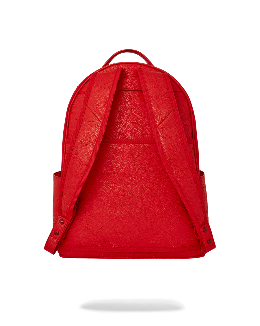 SPRAYGROUND® BACKPACK JAMES GLOBAL RED CHATEAU BACKPACK