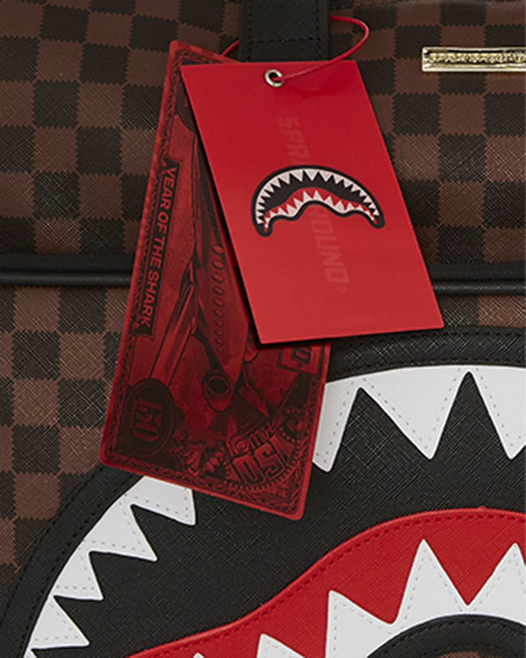 SPRAYGROUND® TRAVELCASE SAWTOOTH SHARKS IN PARIS TRAVEL BAG