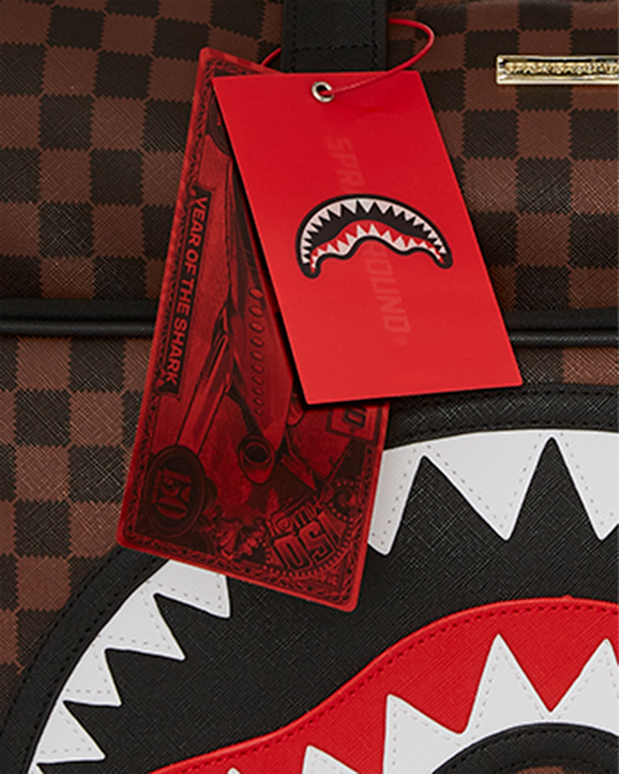 SPRAYGROUND® TRAVELCASE SAWTOOTH SHARKS IN PARIS TRAVEL BAG