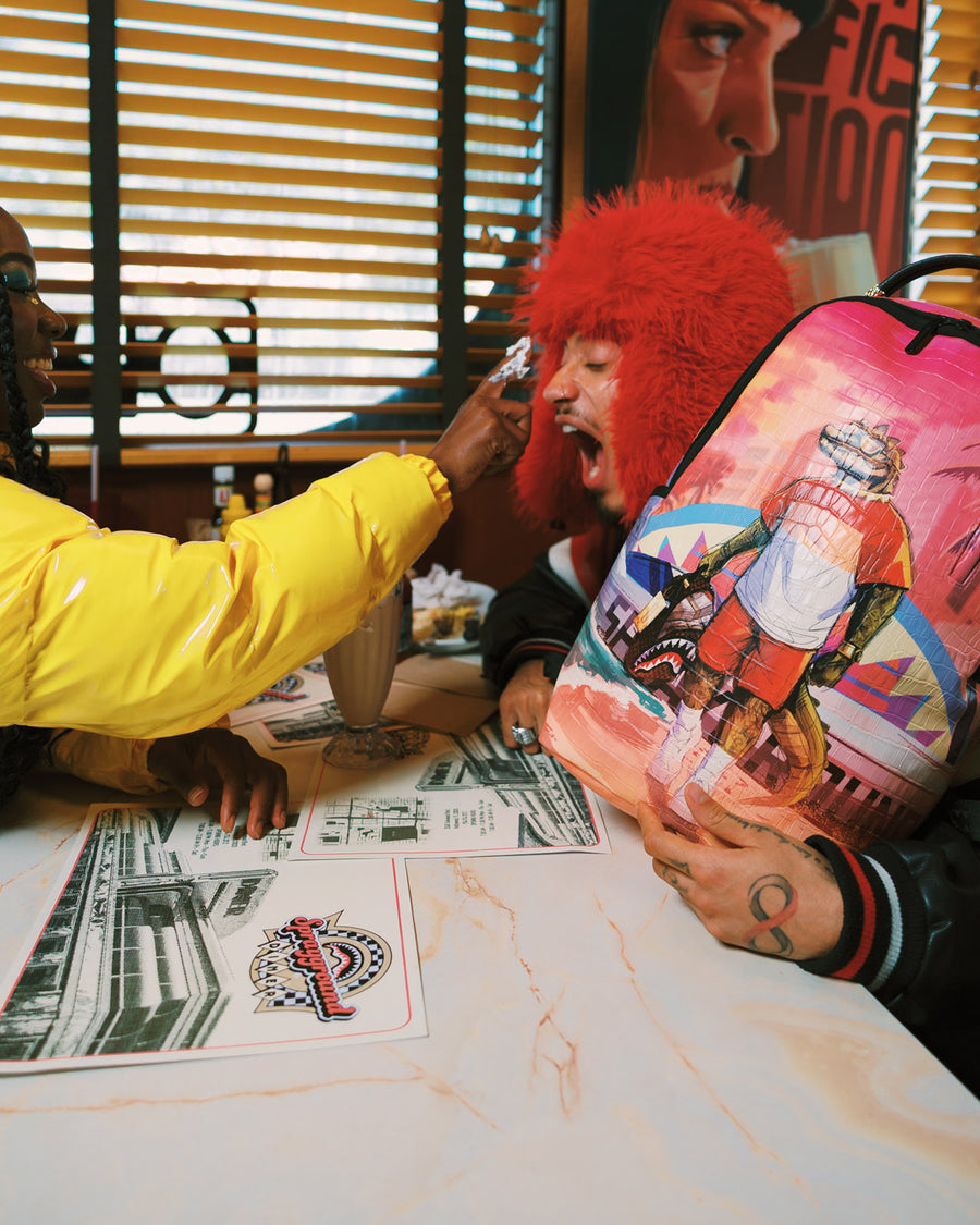 SPRAYGROUND® BACKPACK NILE TOOTH BEACHFRONT DLXSV BACKPACK