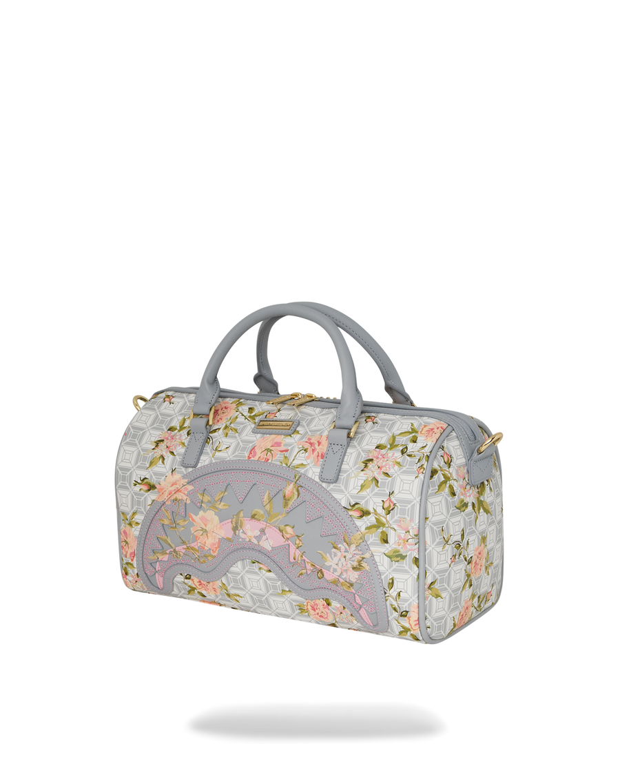 SPRAYGROUND® DUFFLE A.I. AFRICAN INTELLIGENCE ELEGANT ENERGY MINI DUFFLE - SANDFLOWER COLLAB