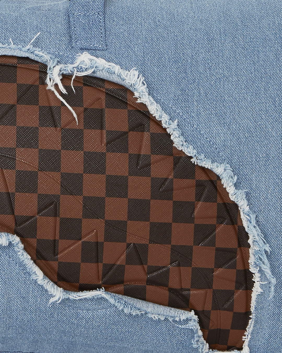 SPRAYGROUND® DUFFLE DENIM SHARK DUFFLE