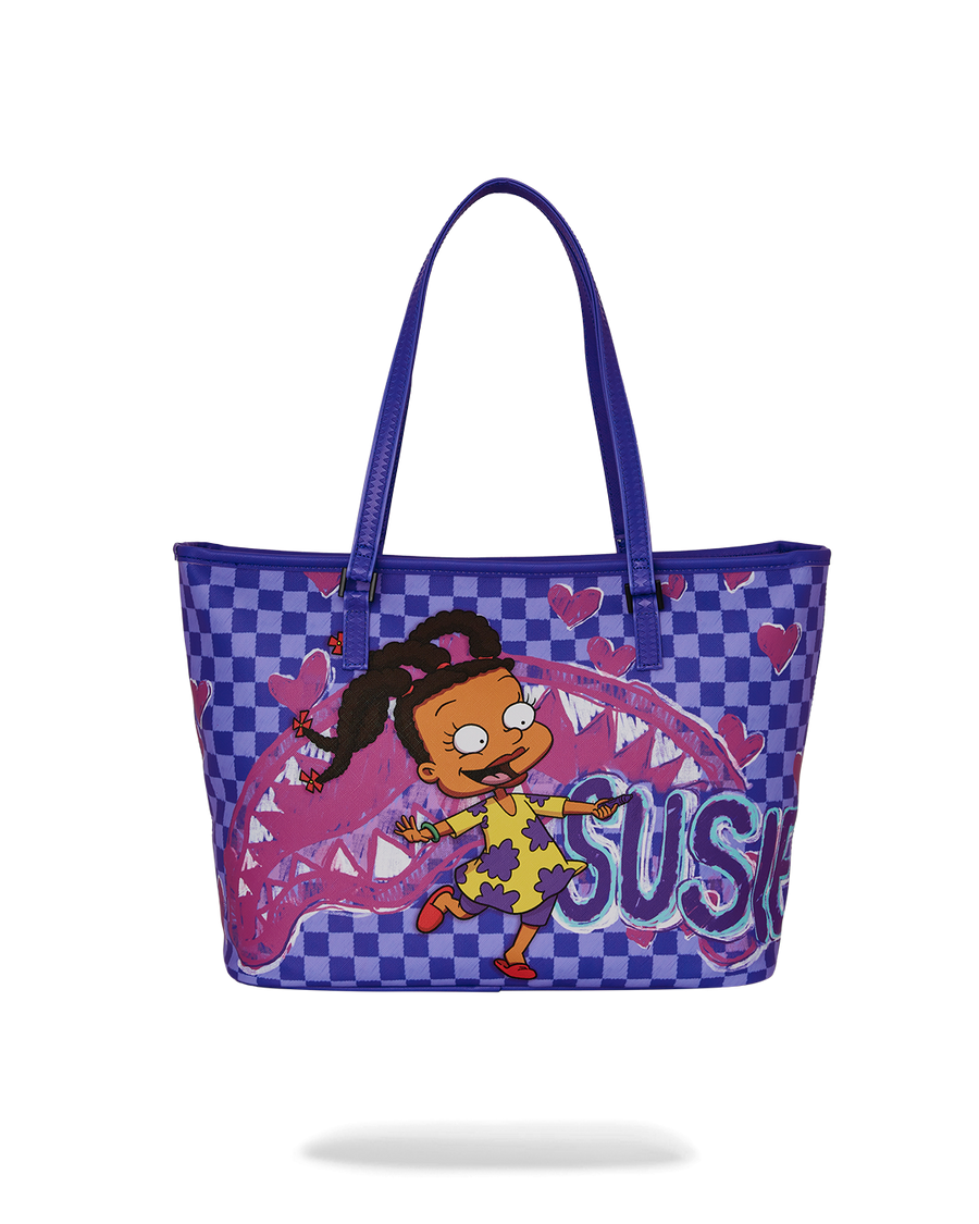 SPRAYGROUND® TOTE RUGRATS SUSIE CRAYON SHARK MESSENGER TOTE