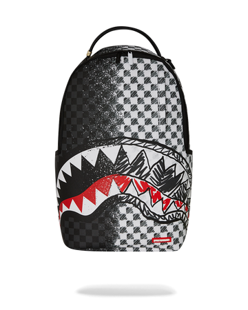 SPRAYGROUND® BACKPACK SCRIBBLE DRIBBLE CHECK BACKPACK