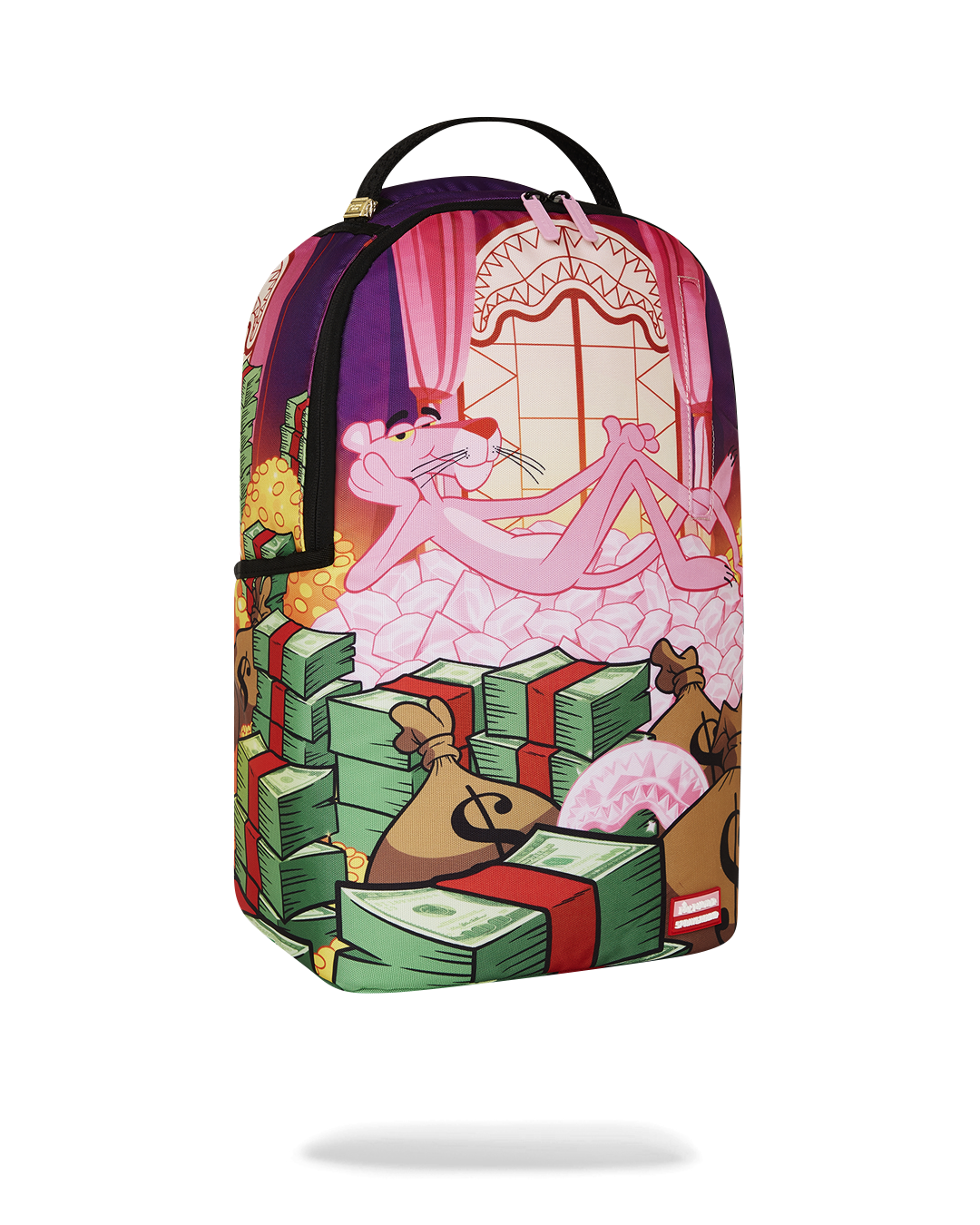 PINK PANTHER FORTRESS OF MONEY-TUDE BACKPACK