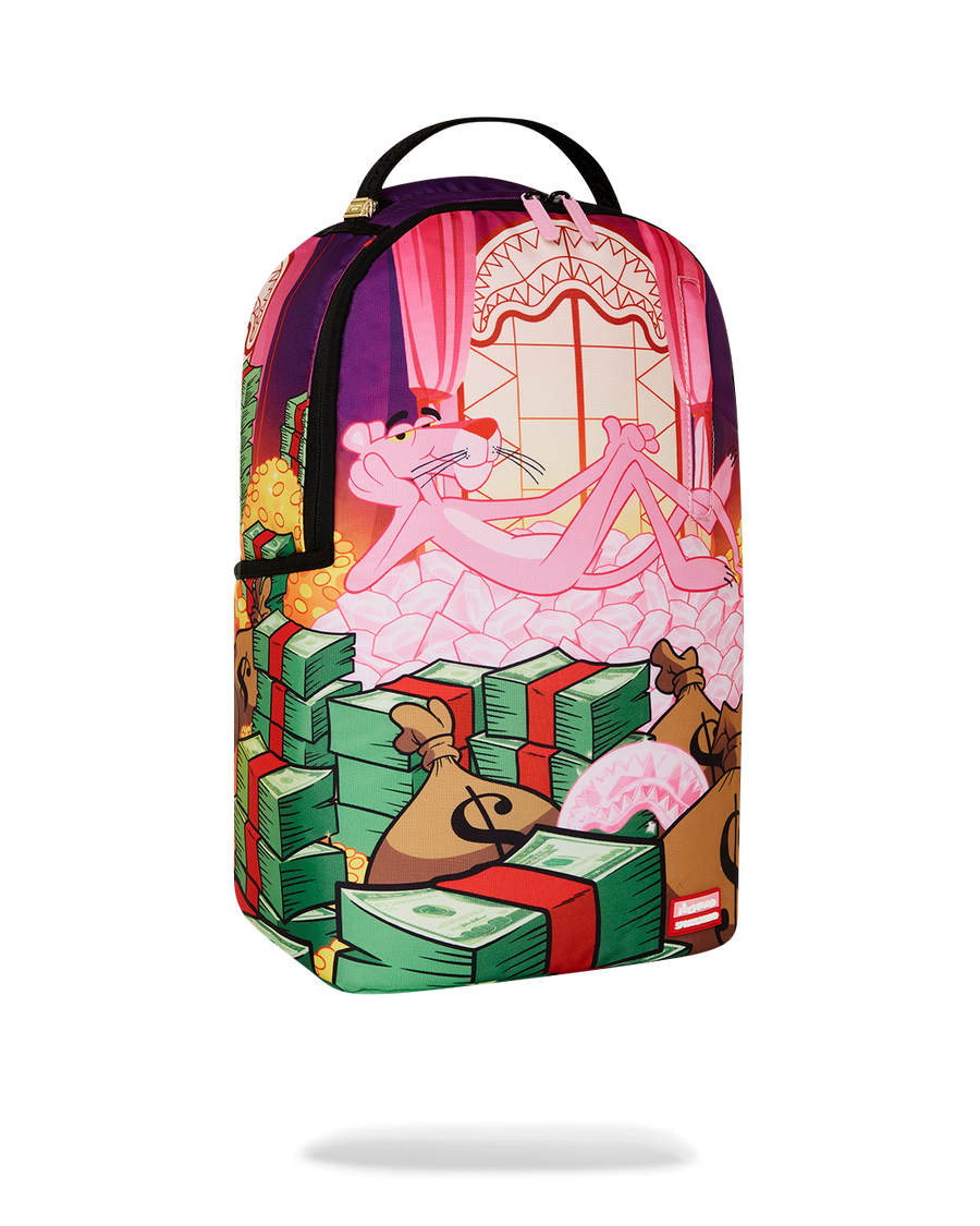 SPRAYGROUND® BACKPACK PINK PANTHER FORTRESS OF MONEY-TUDE BACKPACK