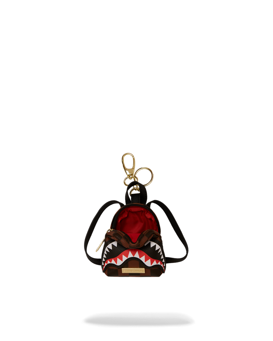 SPRAYGROUND® KEYCHAIN SAWTOOTH SHARKS IN PARIS BACKPACK KEYCHAIN