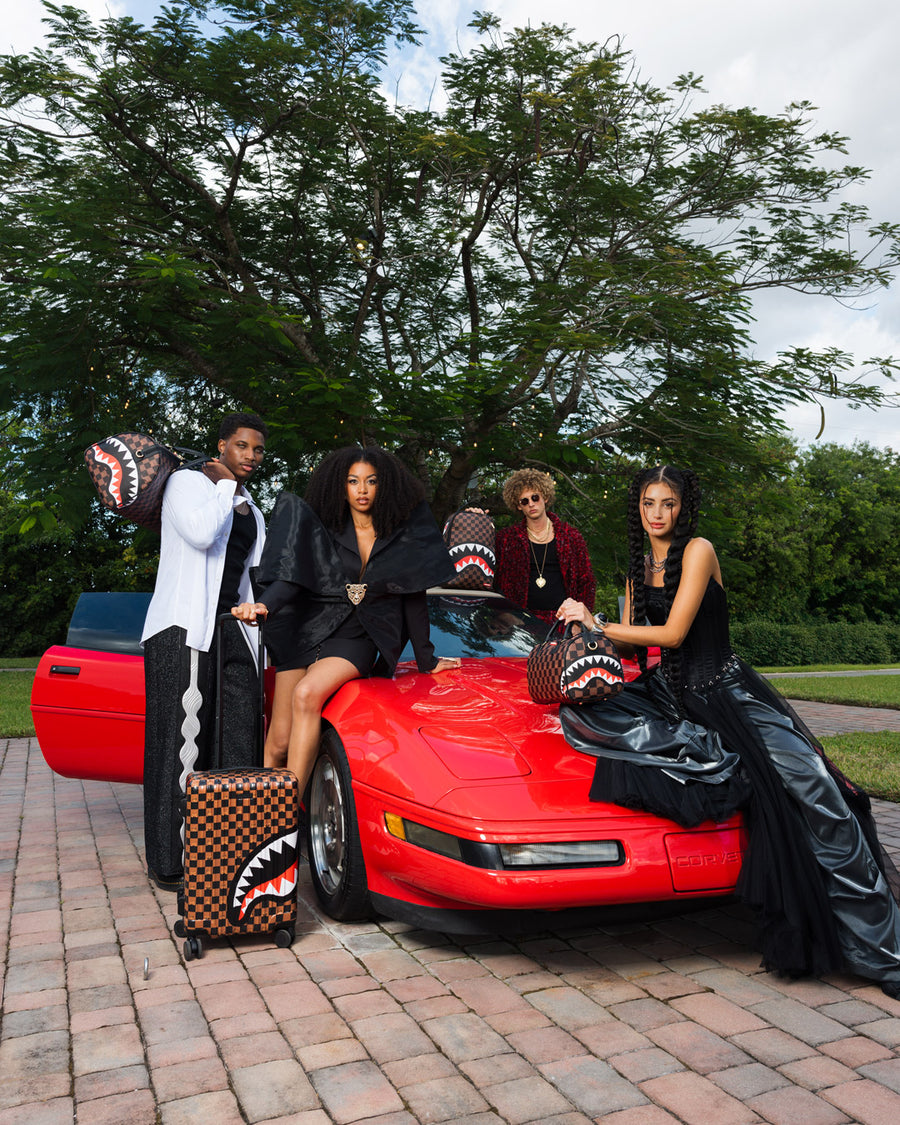 SPRAYGROUND® LUGGAGE THE HIDEOUT HARD SHELL CARRY-ON LUGGAGE