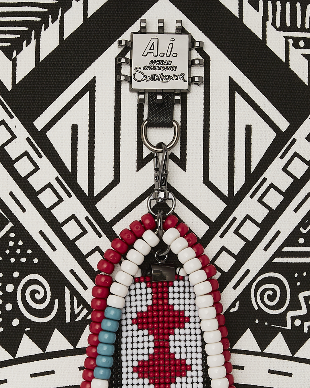 SPRAYGROUND® BACKPACK A.I. AFRICAN INTELLIGENCE THE SKYHAWK BACKPACK - SANDFLOWER COLLAB