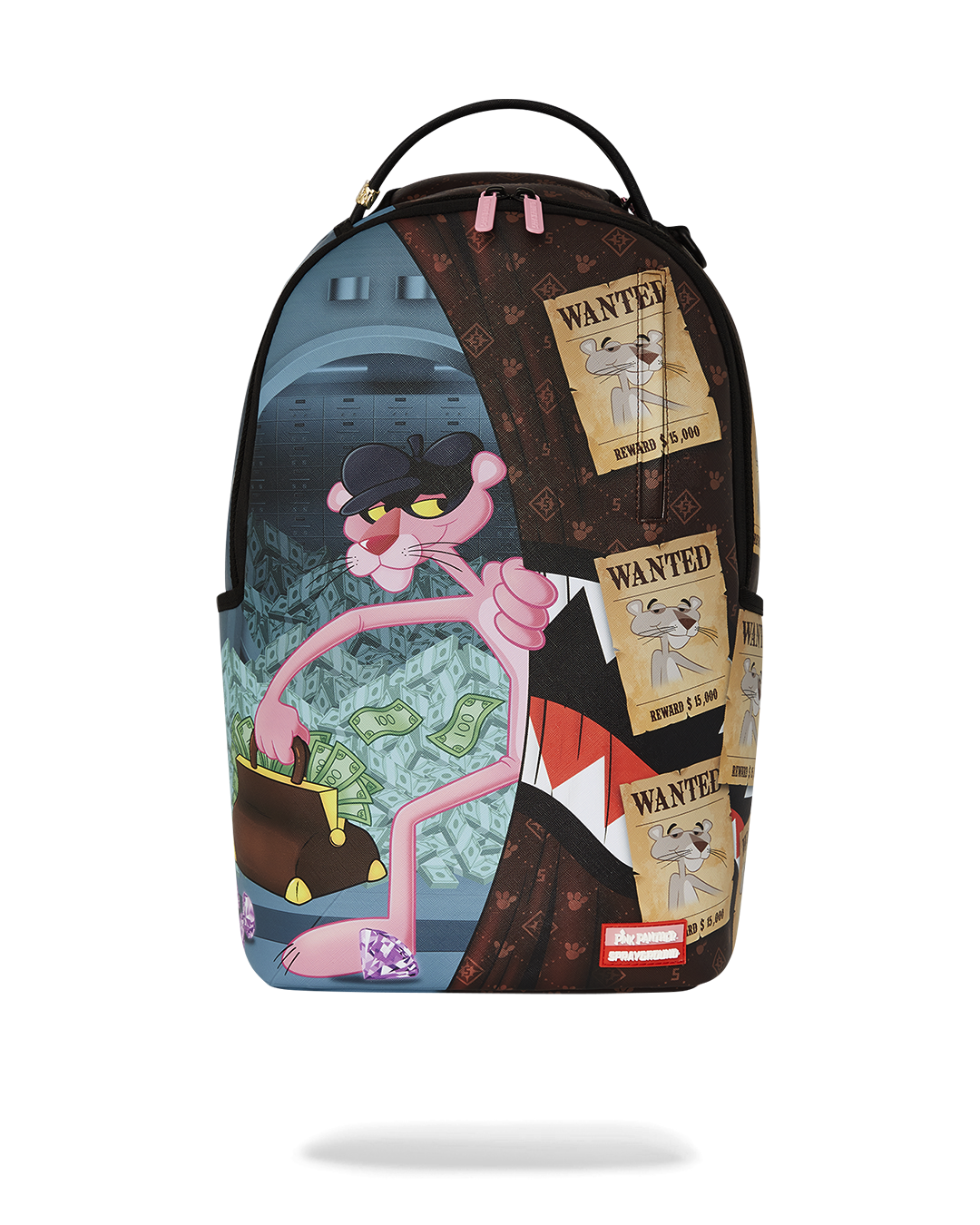 SPRAYGROUND® BACKPACK PINK PANTHER HEIST GETAWAY DLXV BACKPACK
