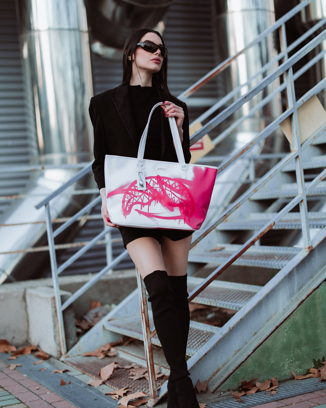 SPRAYGROUND® TOTE DESIGN STORM TOTE