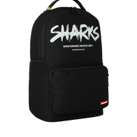SPRAYGROUND® BACKPACK SHARKS CREAVTIVE DEPT CARGO POCKET DLXS BACKPACK