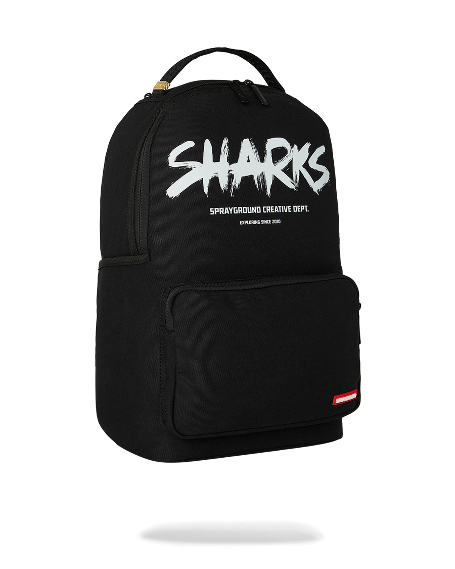 SPRAYGROUND® BACKPACK SHARKS CREAVTIVE DEPT CARGO POCKET DLXS BACKPACK