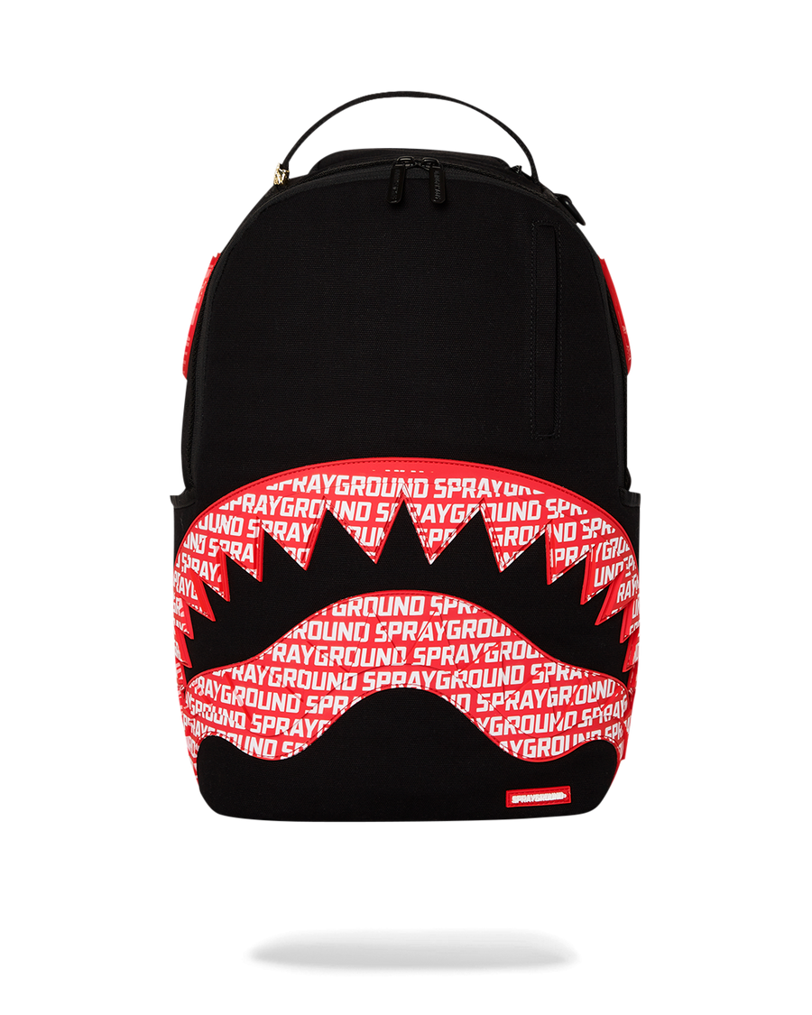 SPRAYGROUND® BACKPACK LOGO MOUTH CORE DLX COTTON BACKPACK