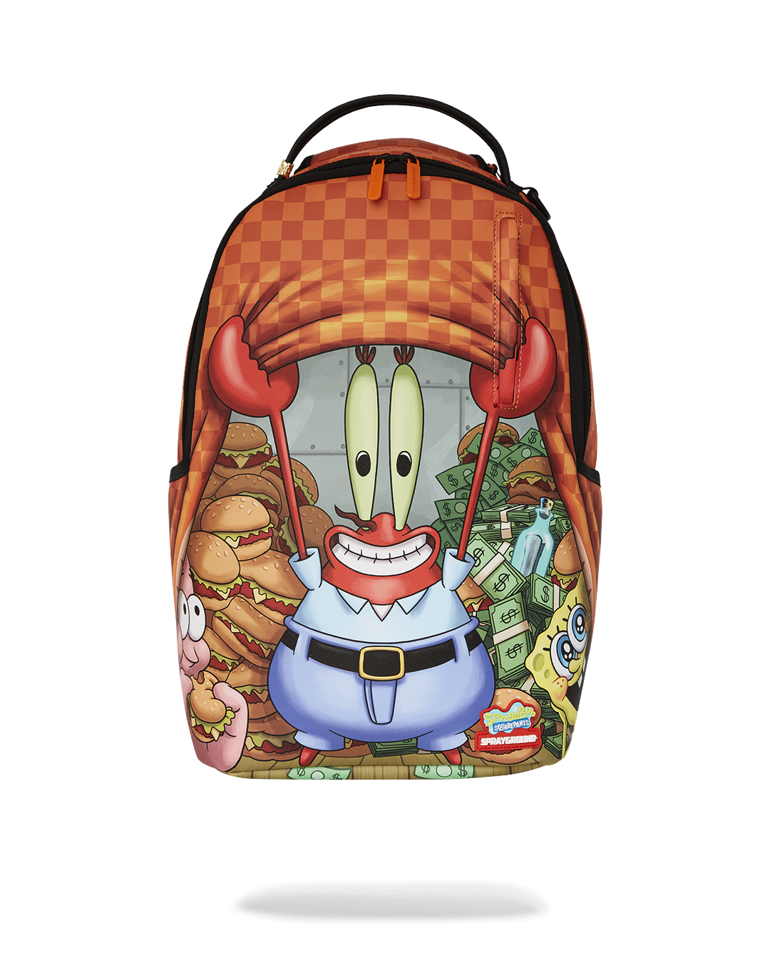 SPRAYGROUND® BACKPACK MONEY UP FOR KRABS DLXSV BACKPACK
