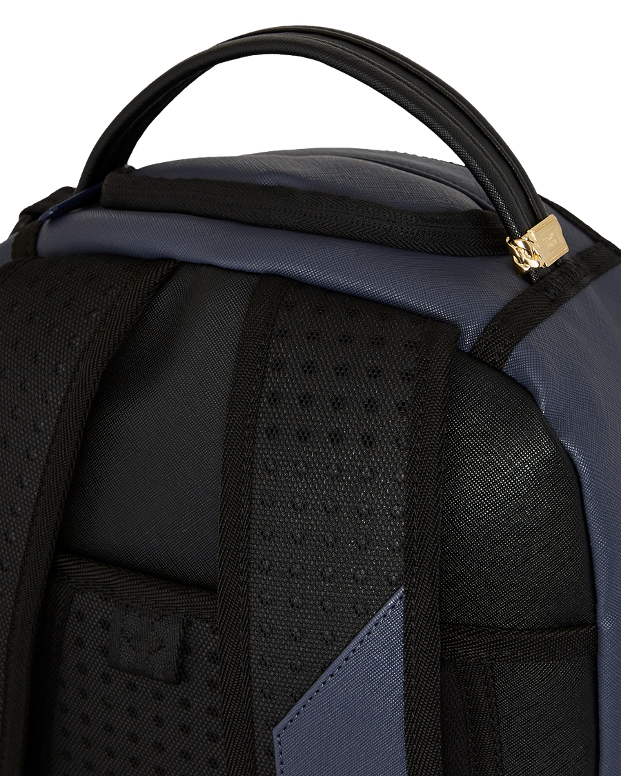 SPRAYGROUND® BACKPACK SHARK CENTRAL MIDNIGHT BLUE DLXSV BACKPACK