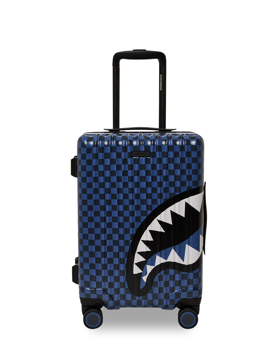 SPRAYGROUND® LUGGAGE MIDNIGHT MAGIC SHARKS IN PARIS HARD SHELL CARRY-ON LUGGAGE