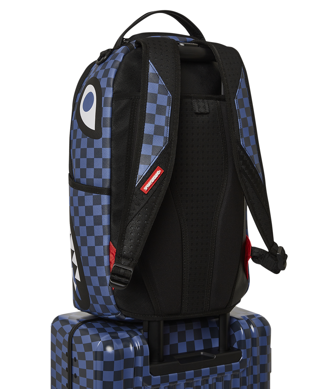 SPRAYGROUND® LUGGAGE MIDNIGHT MAGIC SHARKS IN PARIS HARD SHELL CARRY-ON LUGGAGE