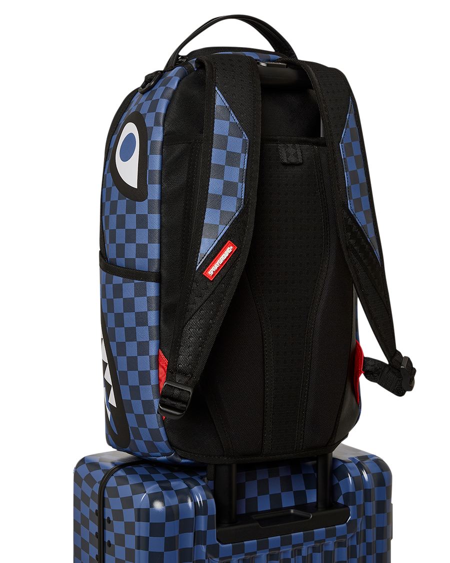SPRAYGROUND® LUGGAGE MIDNIGHT MAGIC SHARKS IN PARIS HARD SHELL CARRY-ON LUGGAGE